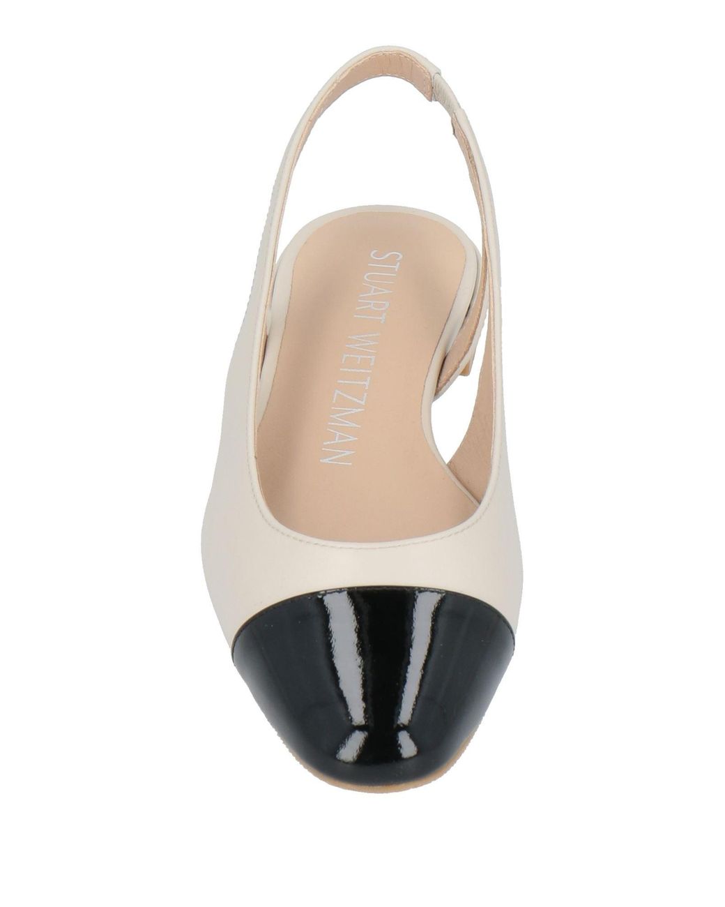 Stuart Weitzman Natural Ballet Flats