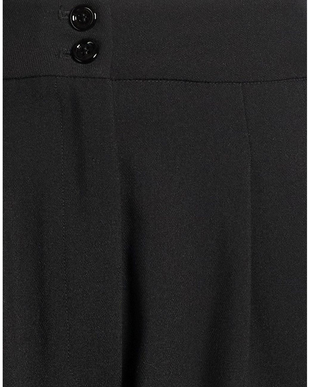 Annarita N. Black Pants Polyester, Viscose, Elastane