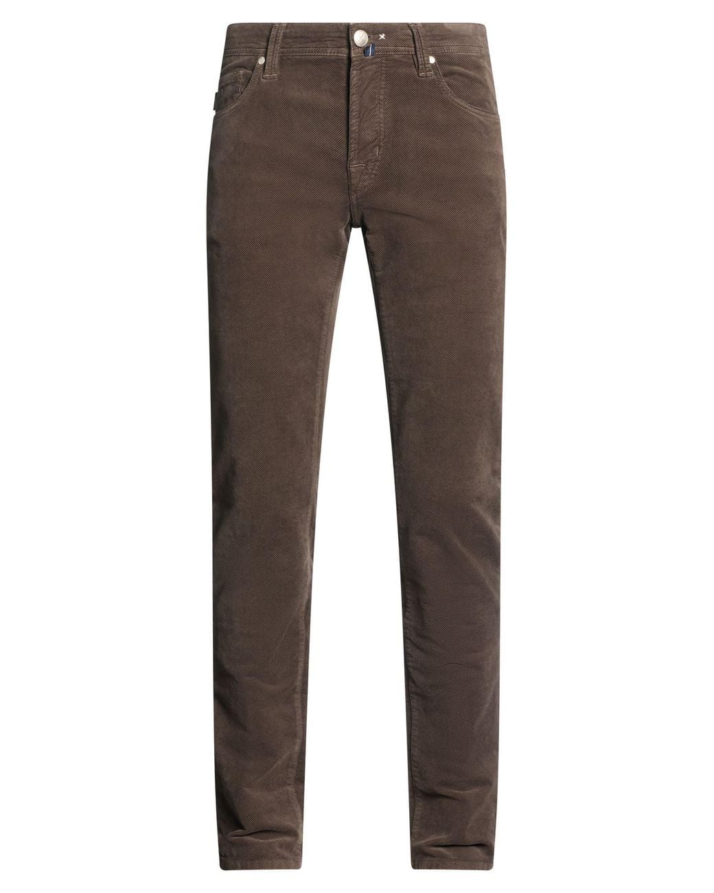 Tramarossa Gray Pants Cotton, Elastane for men
