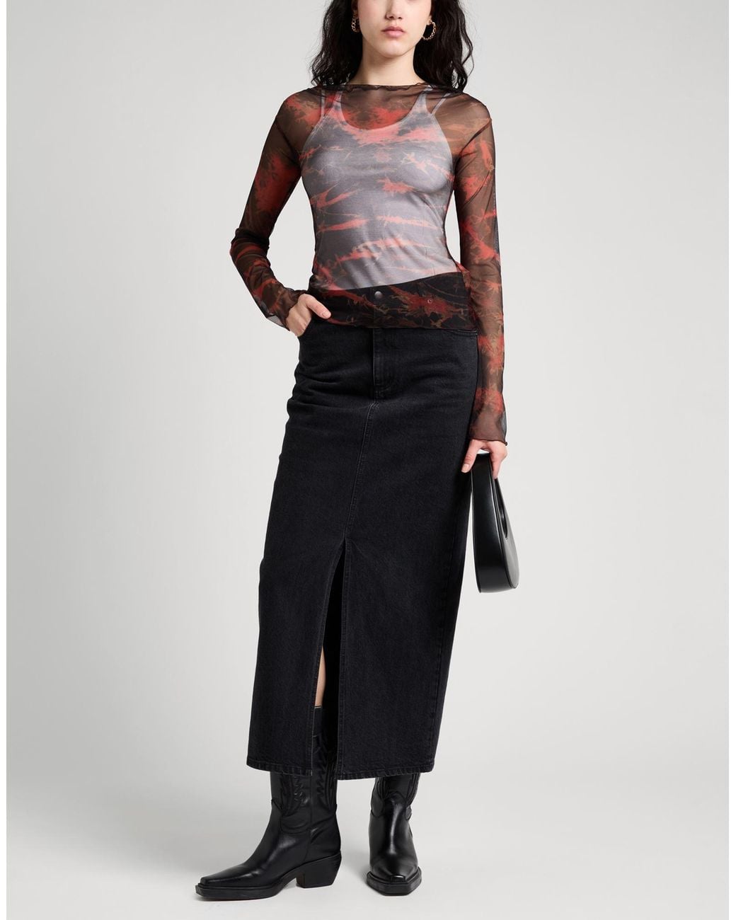 Top KNWLS de color Multicolor