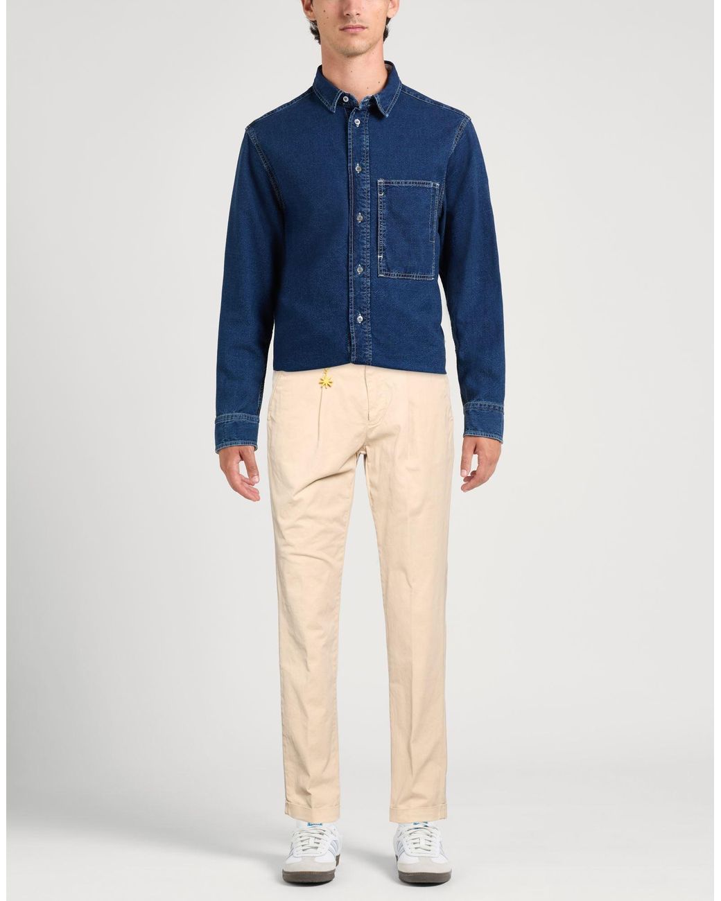 Manuel Ritz Natural Pants for men