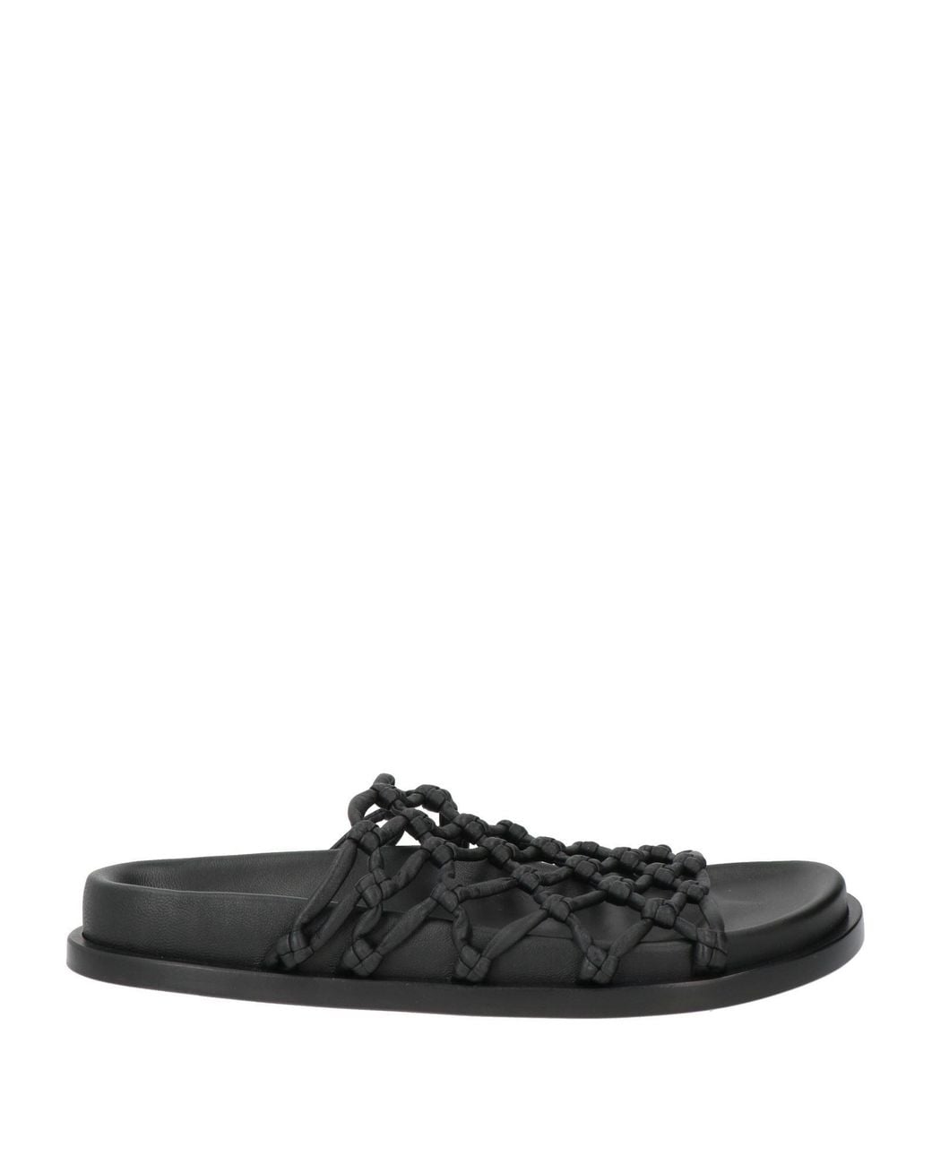 Jil Sander Black Sandals Leather