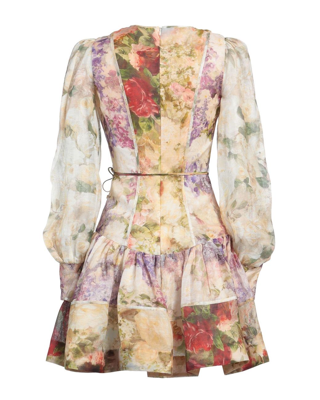 Zimmermann Orange Mini Dress