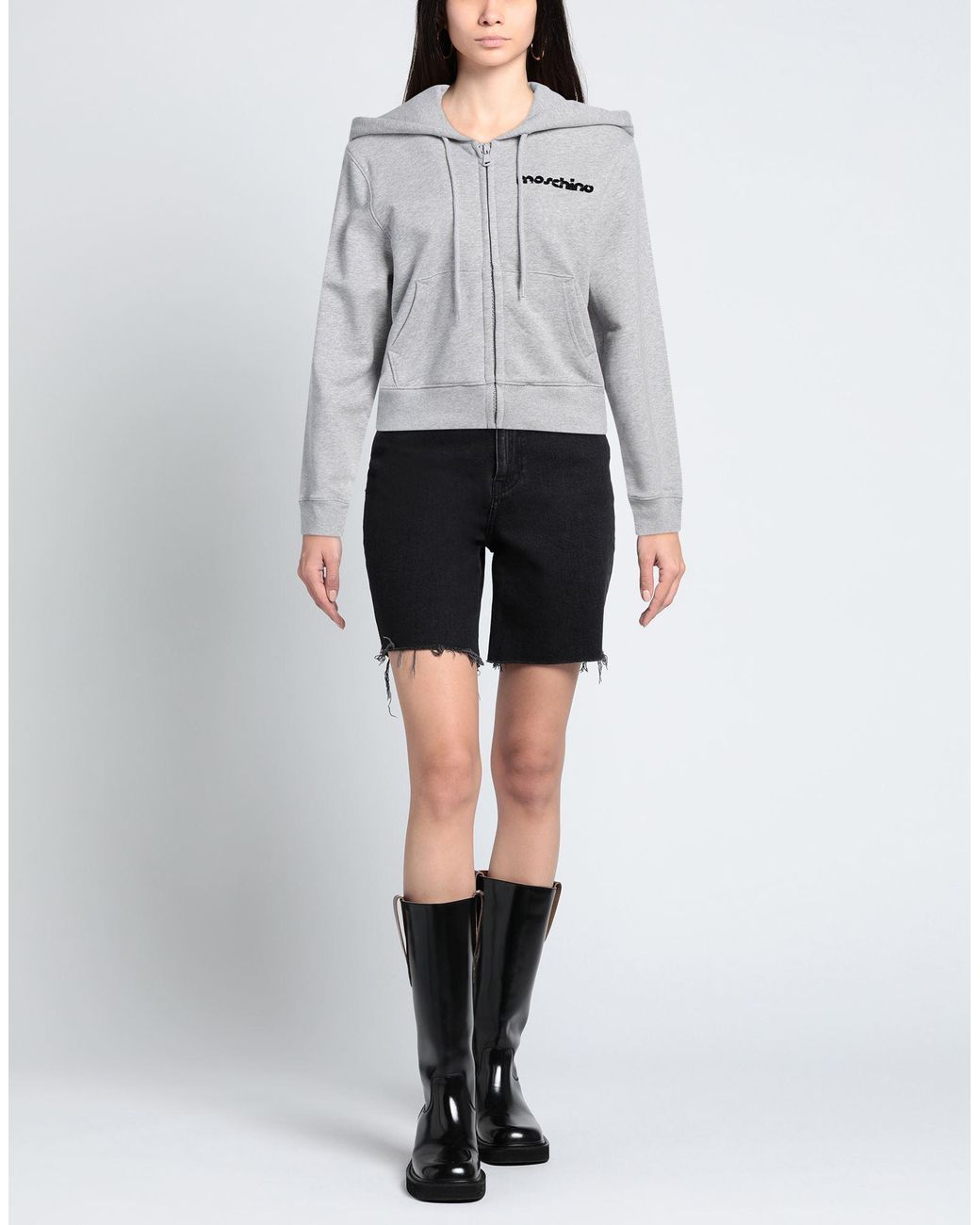 Moschino Gray Sweatshirt