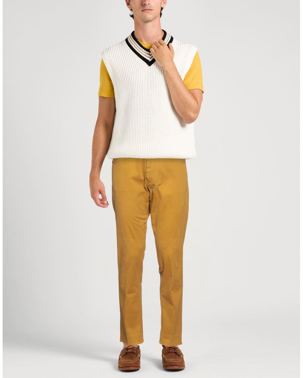Berwich Natural Trouser for men