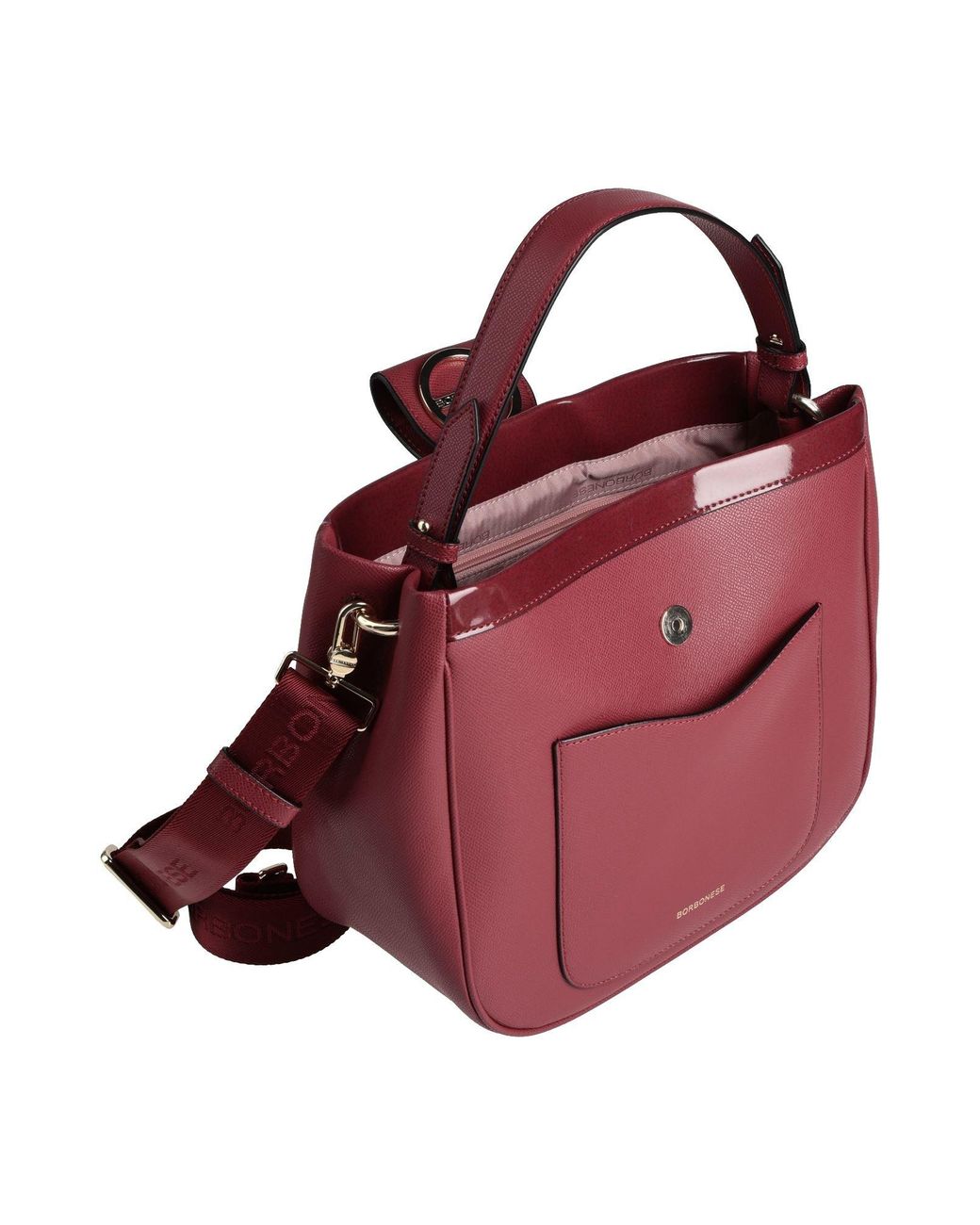 Borbonese Red Handbag