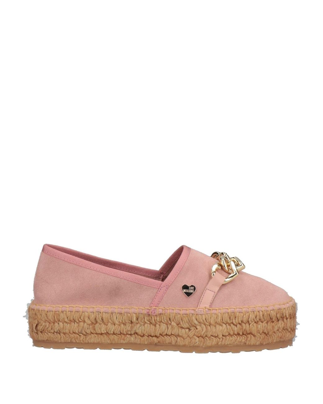 Love Moschino Espadrilles in Pink | Lyst