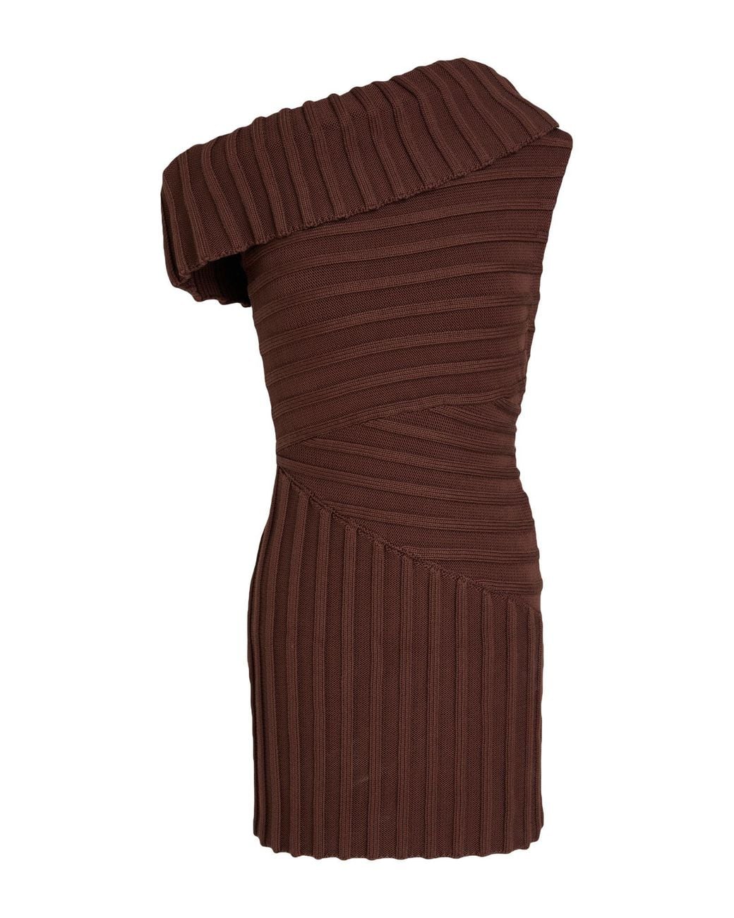 Cult Gaia Brown Mini Dress