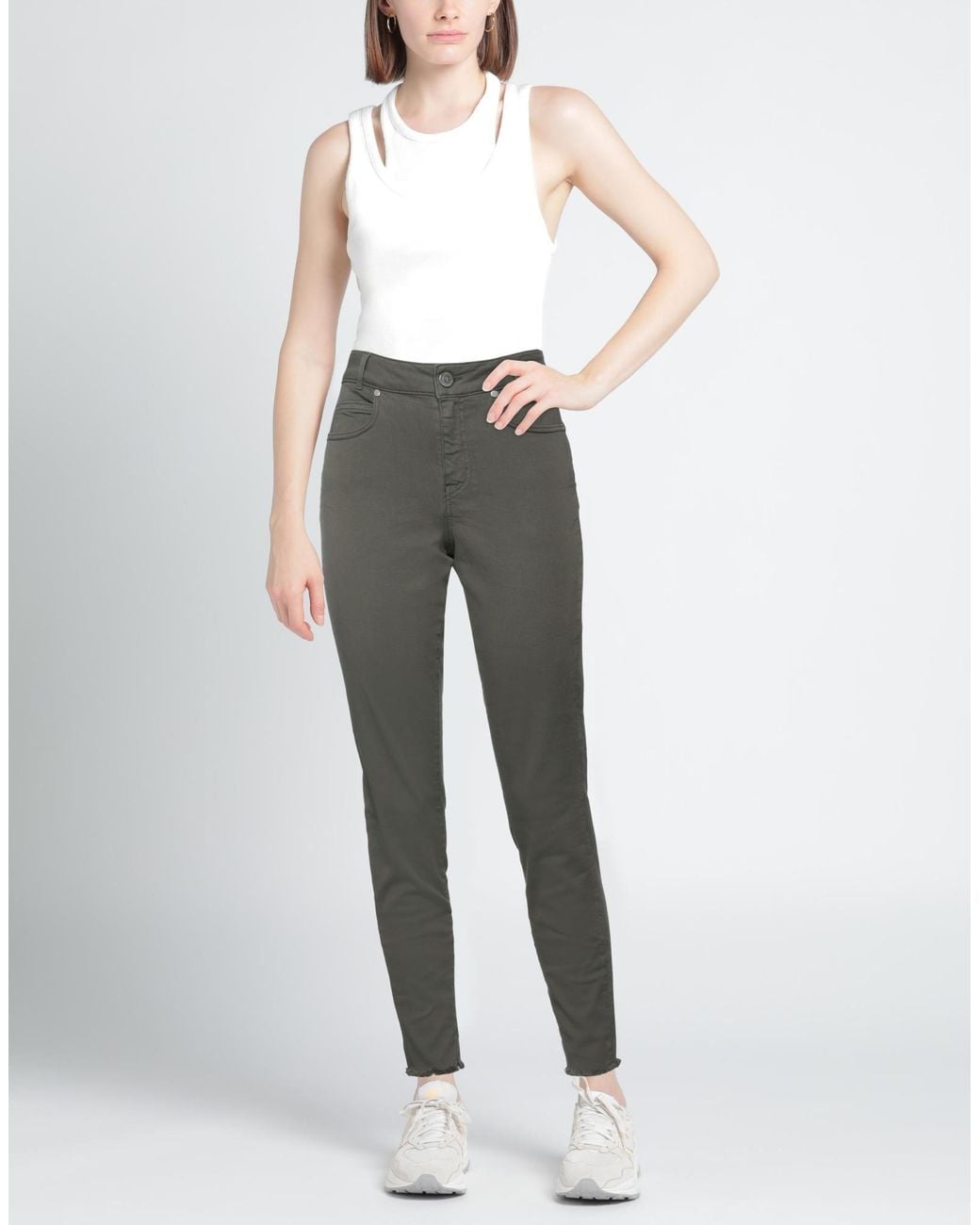 Gaelle Paris Gray Jeans