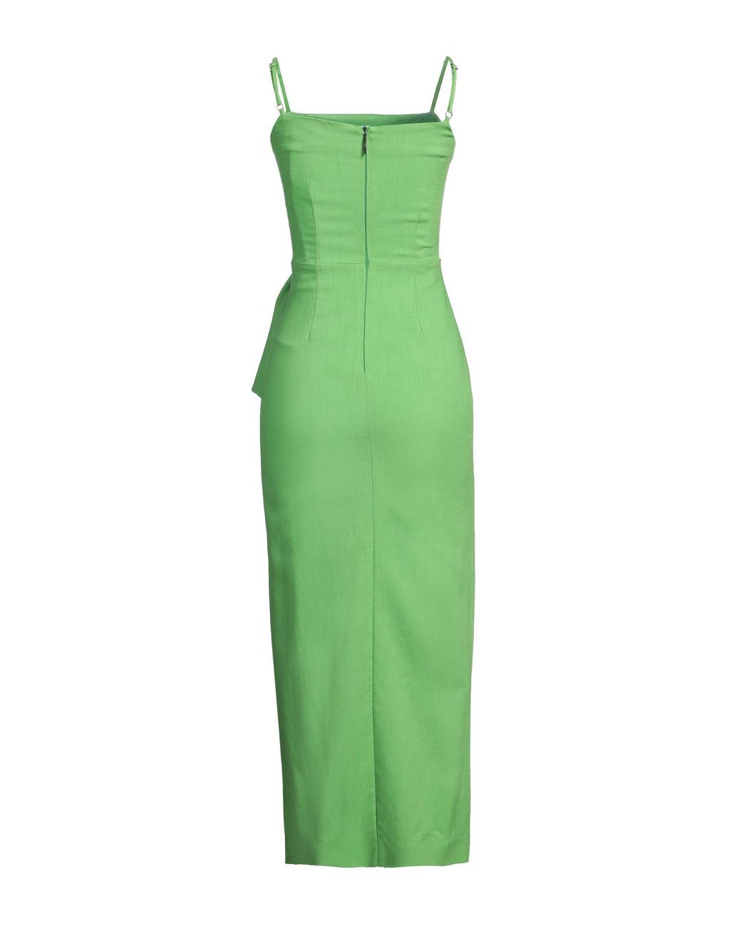 MSGM Green Maxi-Kleid