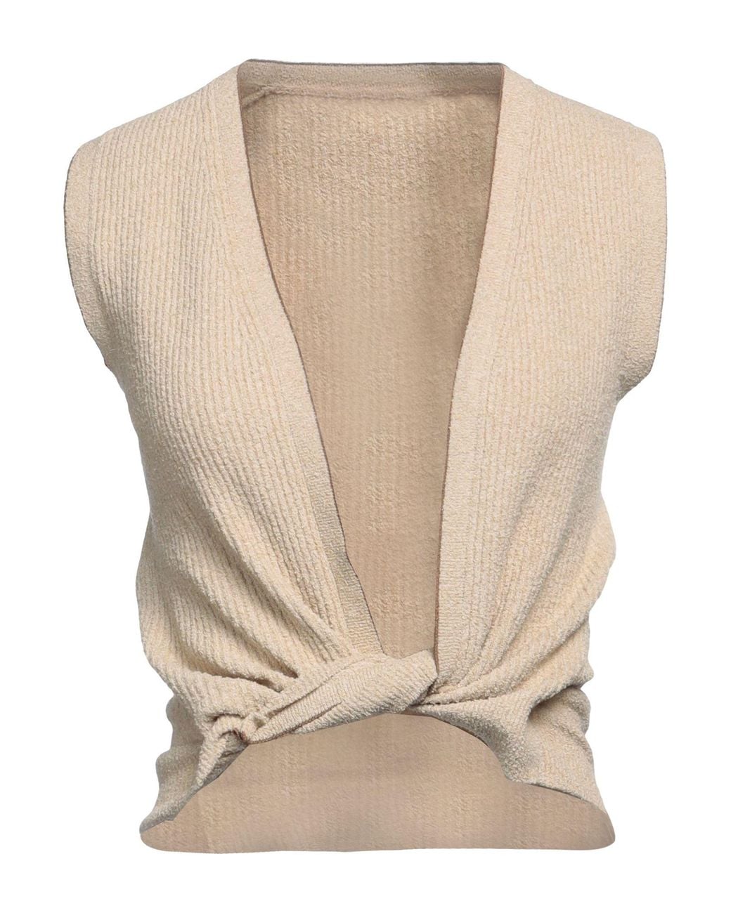 Jacquemus Sweater in Natural | Lyst