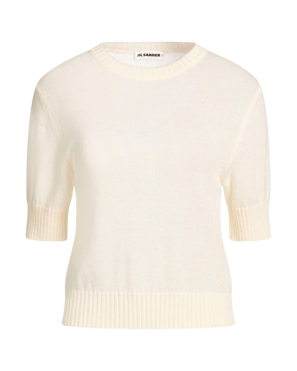 Jil Sander White Jumper