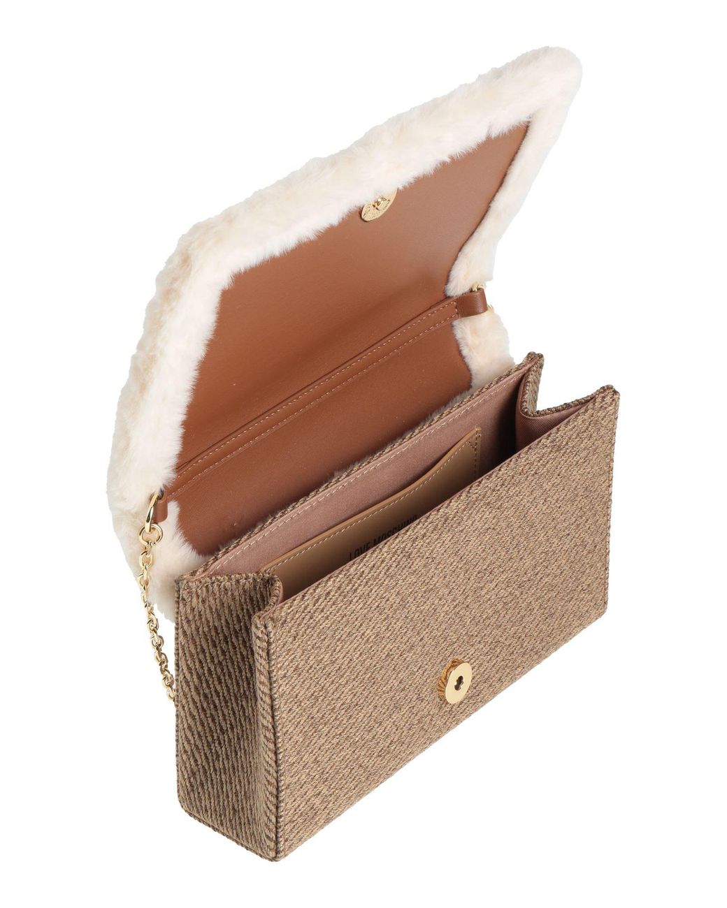 Love Moschino Natural Cross-Body Bag