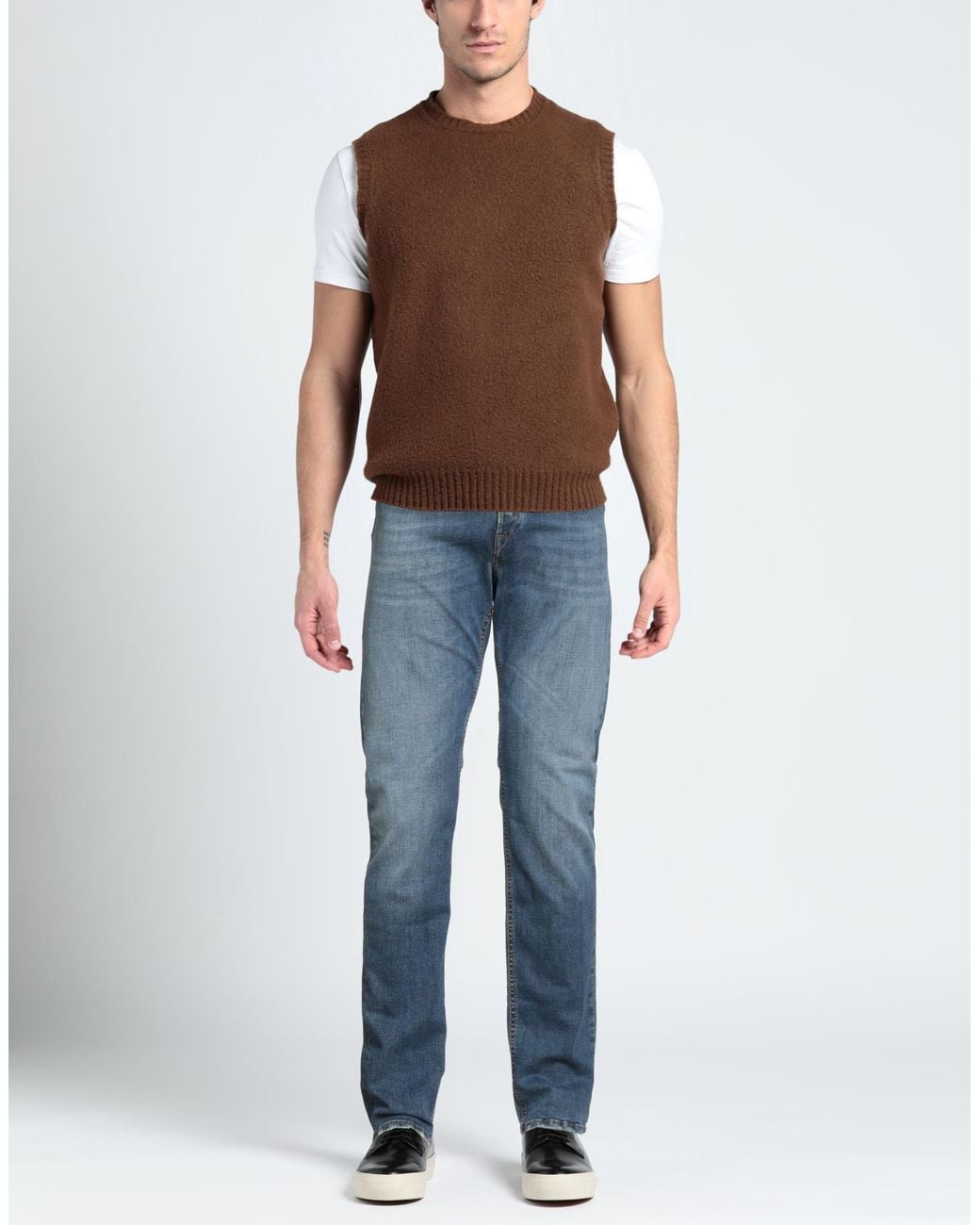 Hand Picked Blue Jeans Cotton, Elastomultiester, Elastane for men