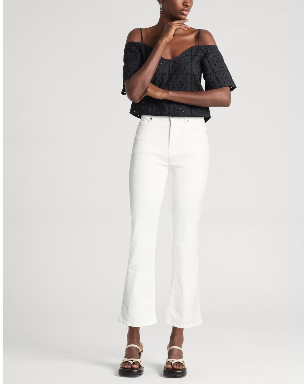 Pinko White Jeans