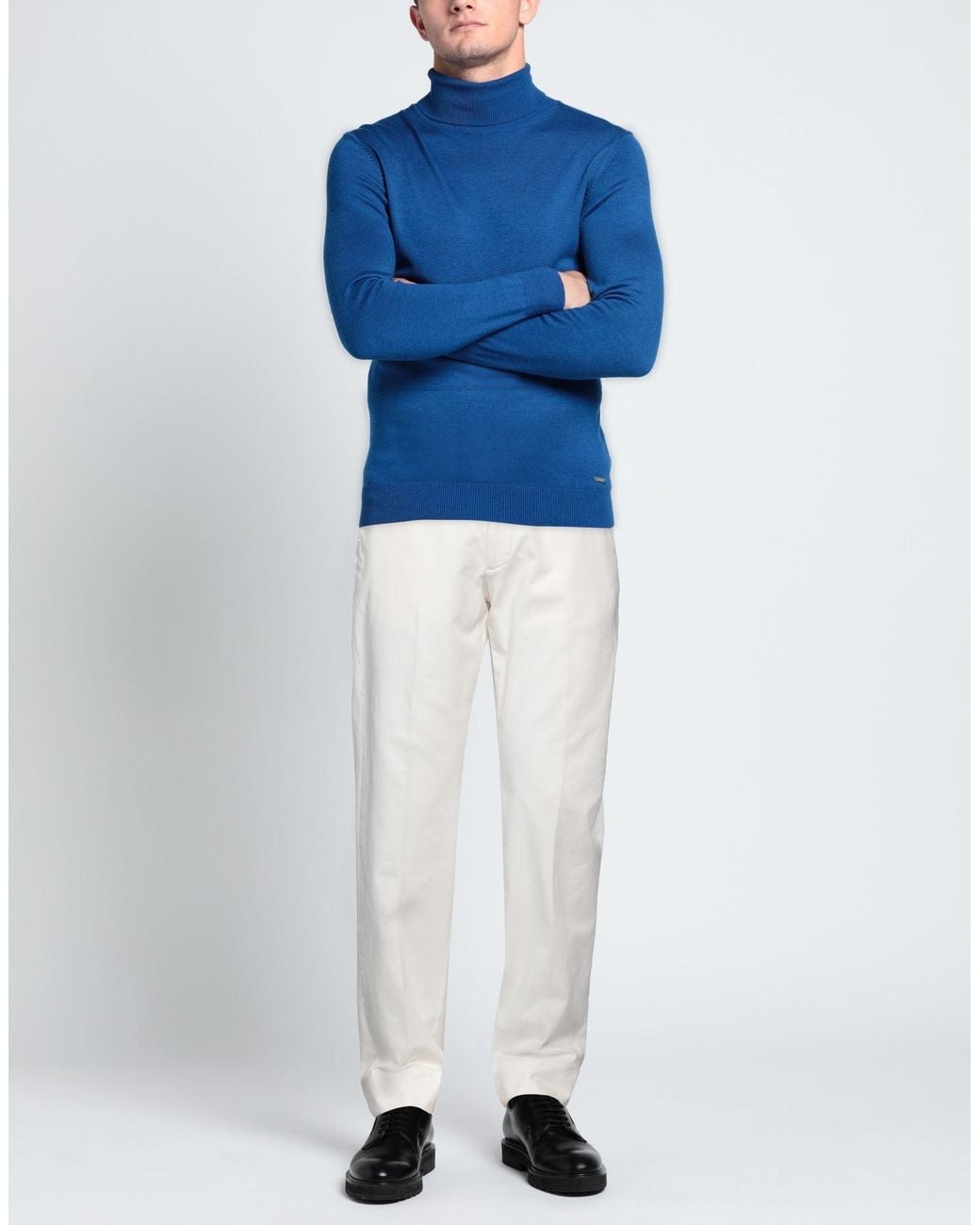 Incotex White Trouser for men