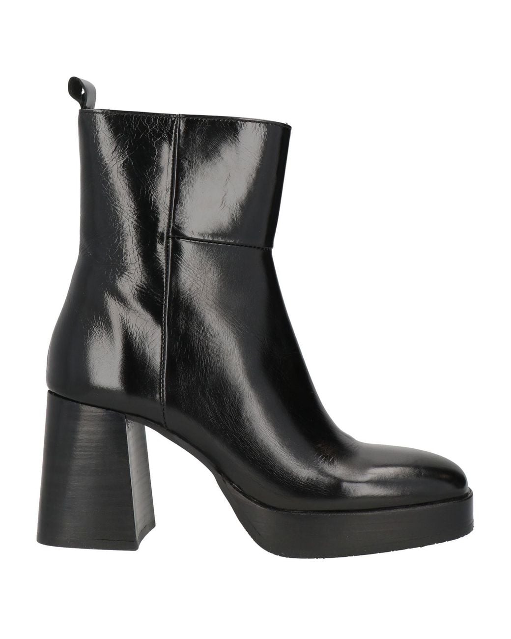 Elvio Zanon Black Ankle Boots