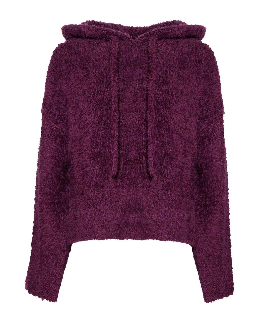 Roberto Collina Purple Sweater Wool, Polyamide, Alpaca Wool, Mohair Wool
