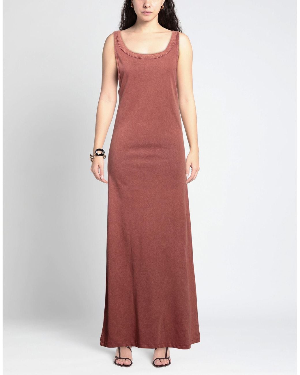 Aspesi Purple Maxi Dress
