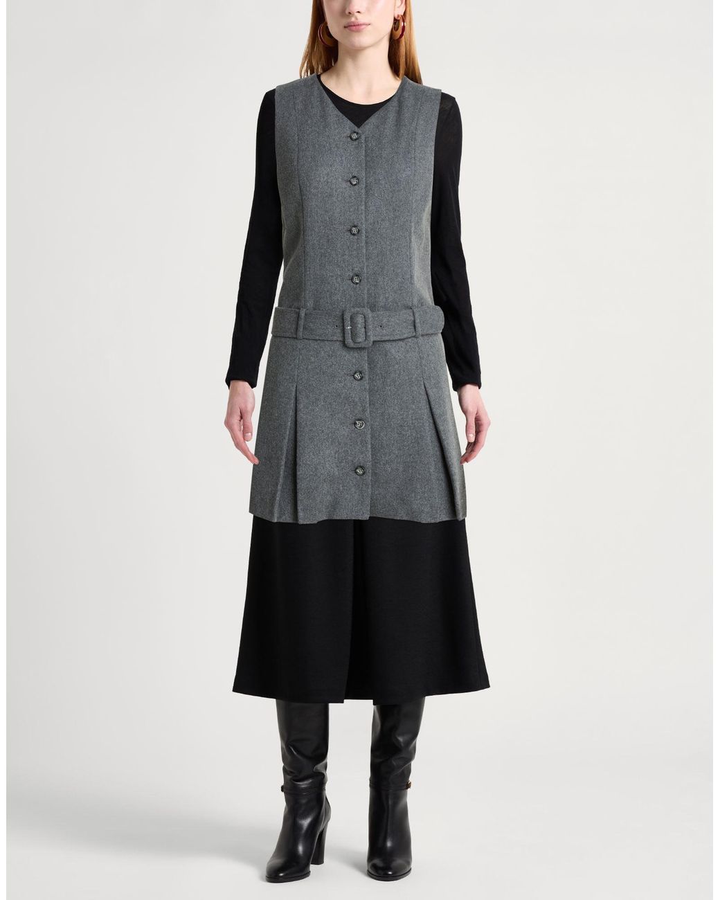 A.P.C. Gray Mini-Kleid