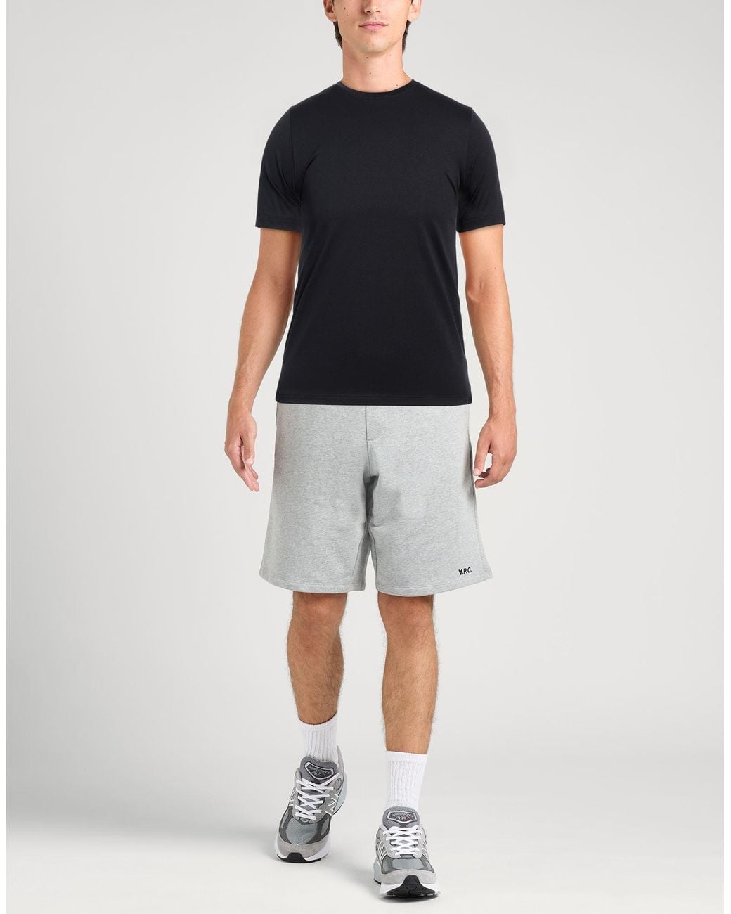 People Of Shibuya Black T-Shirt Polyamide, Elastane for men