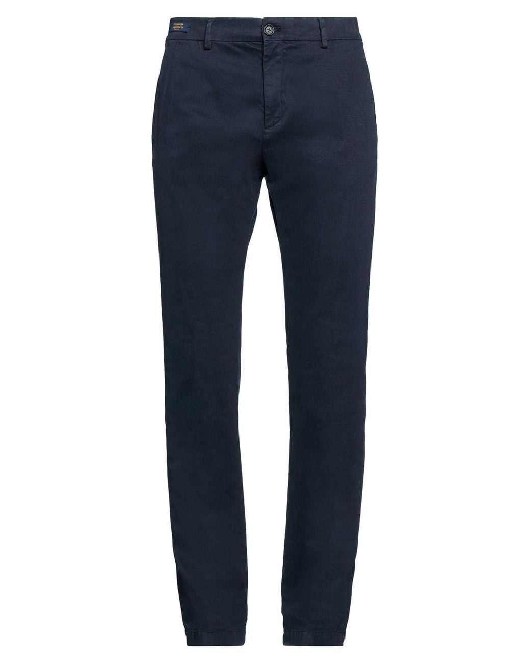 Paul & Shark Blue Pants Cotton, Lyocell, Elastane for men