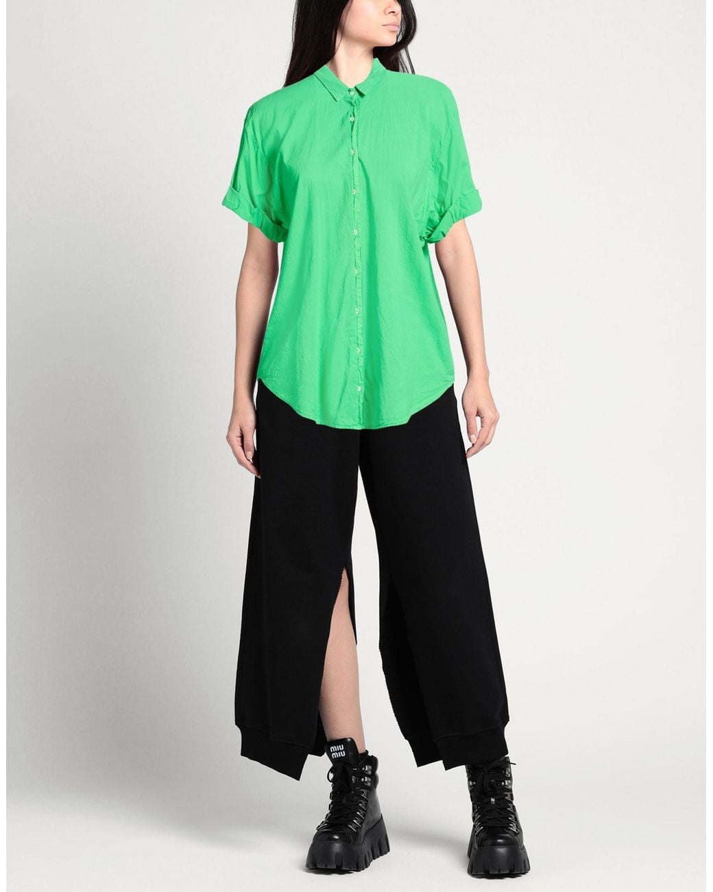 Xirena Green Shirts
