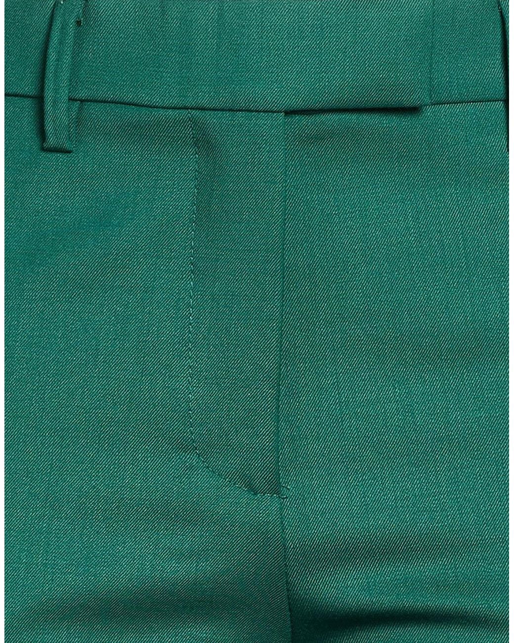 True Royal Green Pants Virgin Wool, Elastane