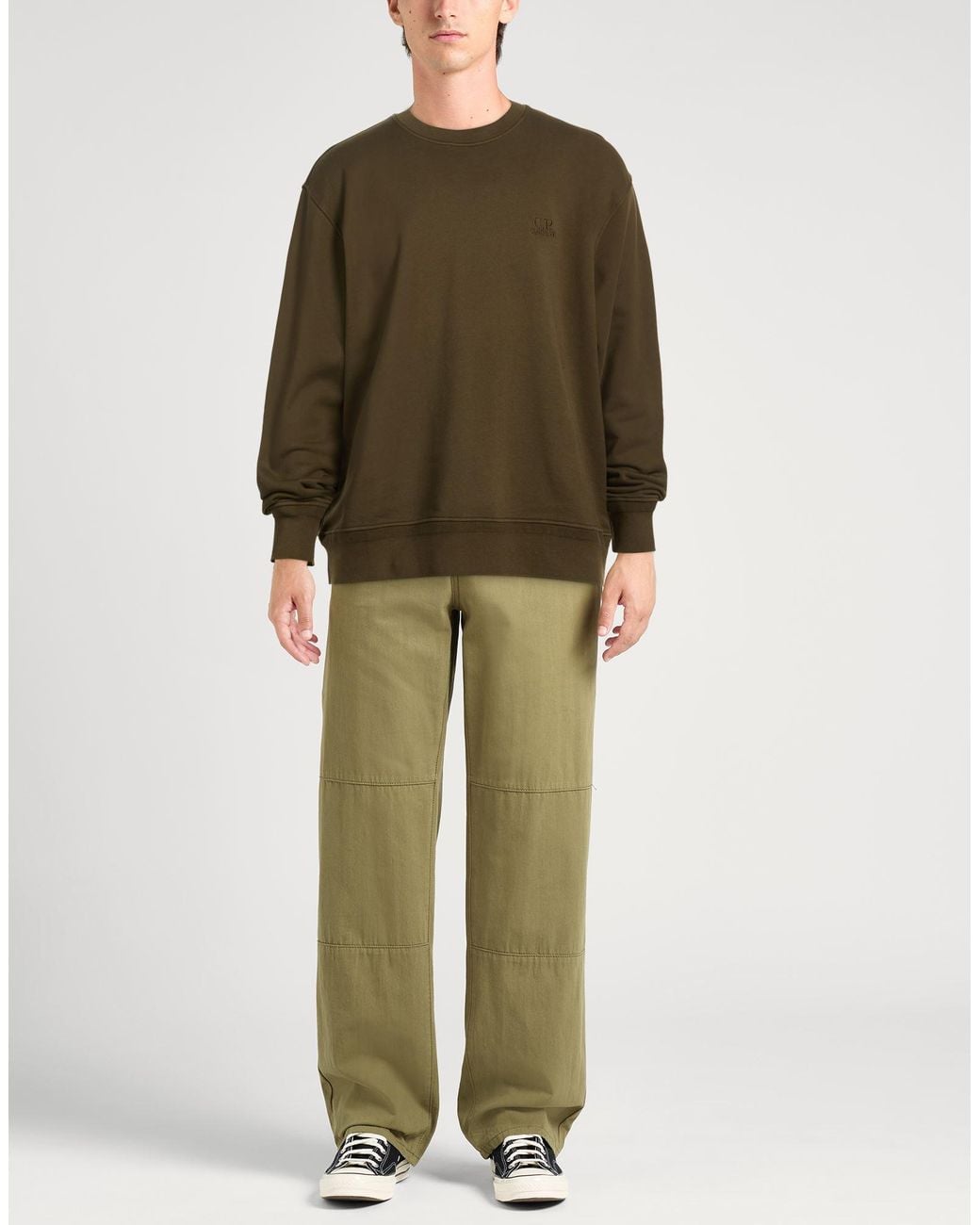 C P Company Green Sweatshirt for men