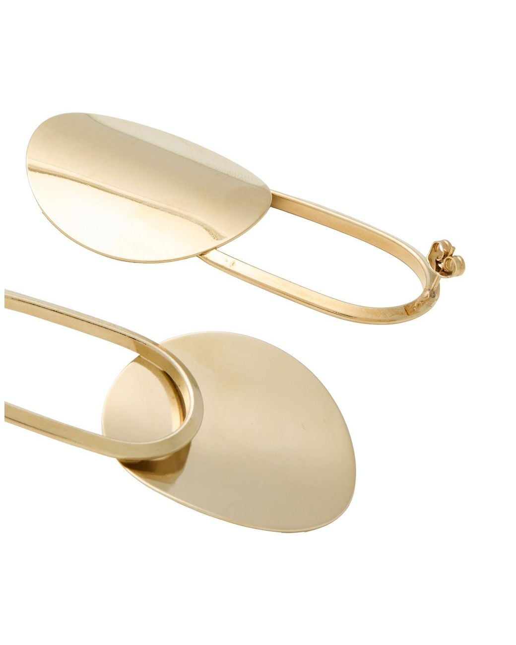 Fabiana Filippi Metallic Earrings Ecobrass