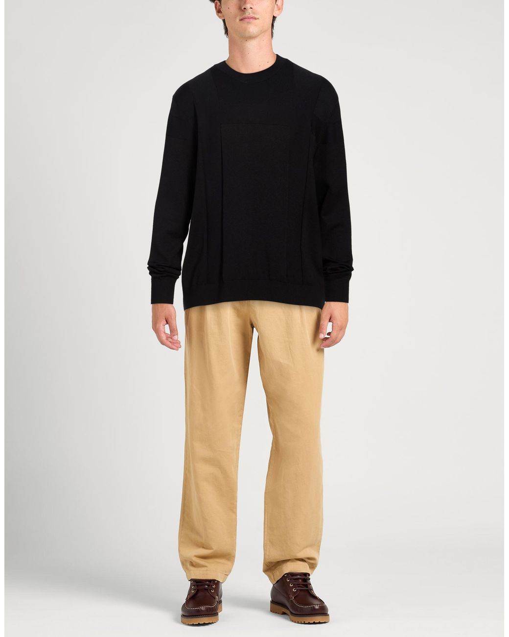 ARMANI EXCHANGE Black Sweaters for men