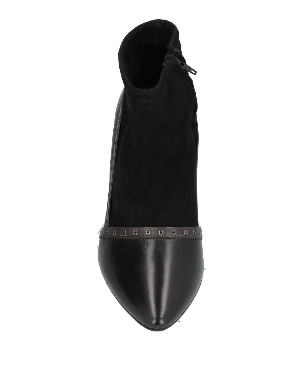 Ixos Black Ankle Boots Leather