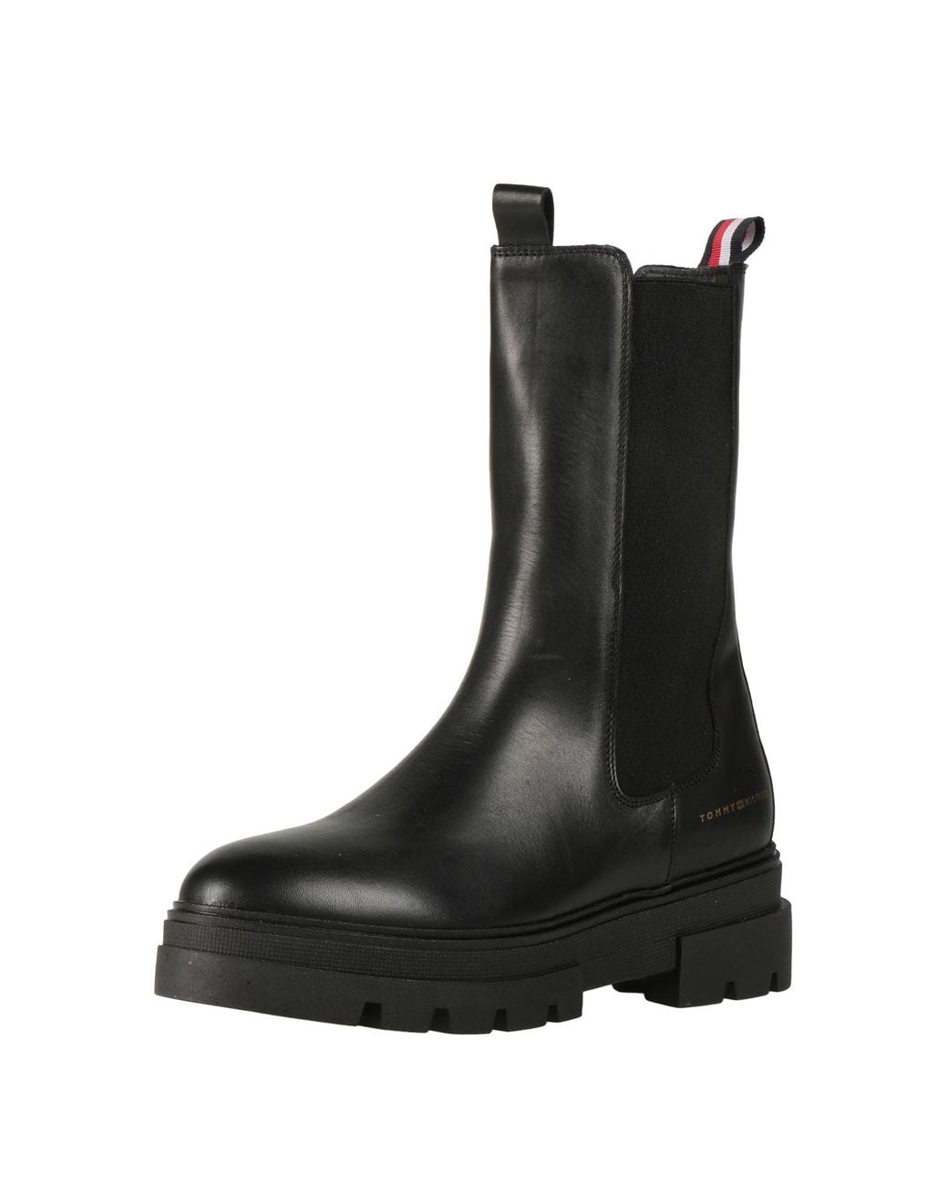 Tommy Hilfiger Black Ankle Boots