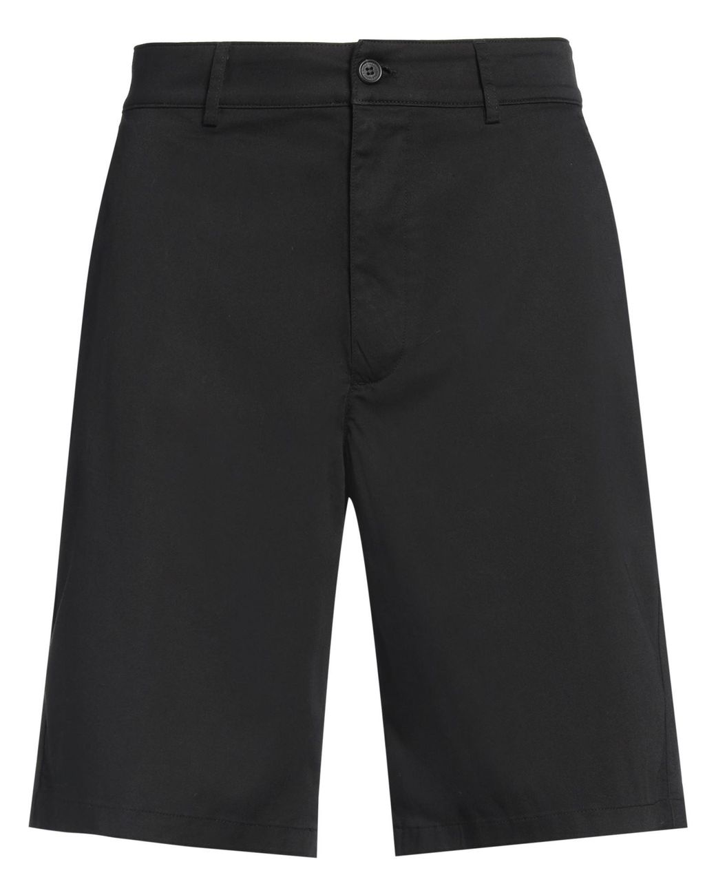 Department 5 Black Shorts & Bermuda Shorts Cotton, Elastane for men