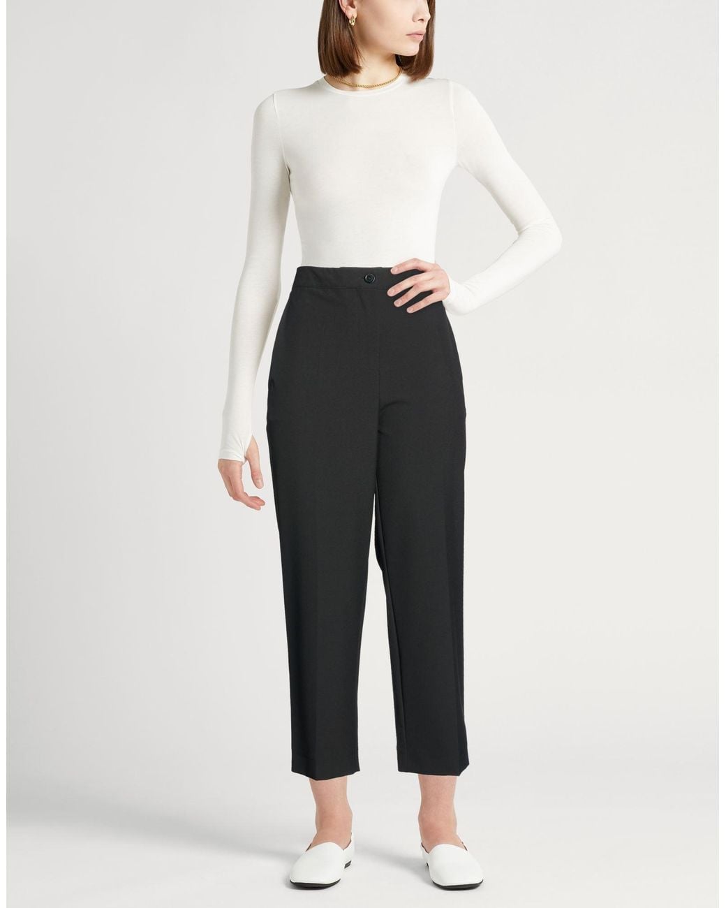 Semicouture Black Trouser