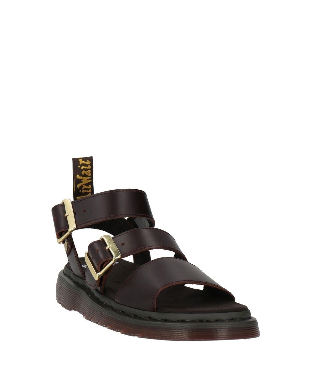 Dr. Martens Black Dark Sandals Leather