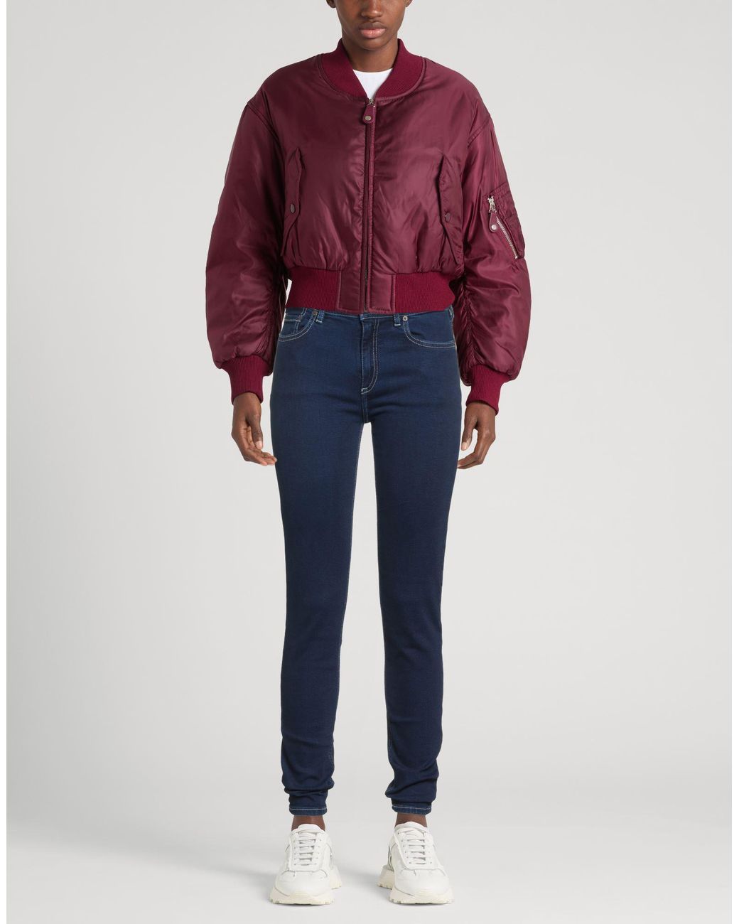 Acne Blue Jeans Cotton, Elastomultiester, Elastane