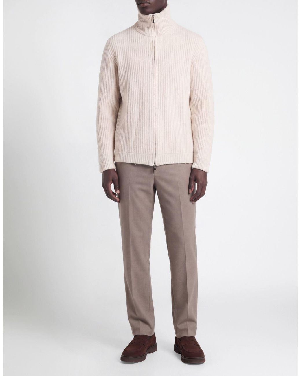 Alpha Studio Pink Cardigan for men