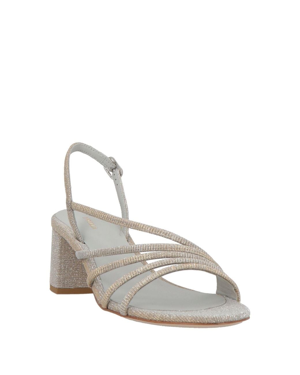 Le Silla White Sandals