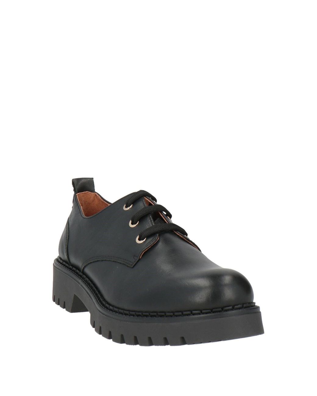Pikolinos Black Lace-Up Shoes