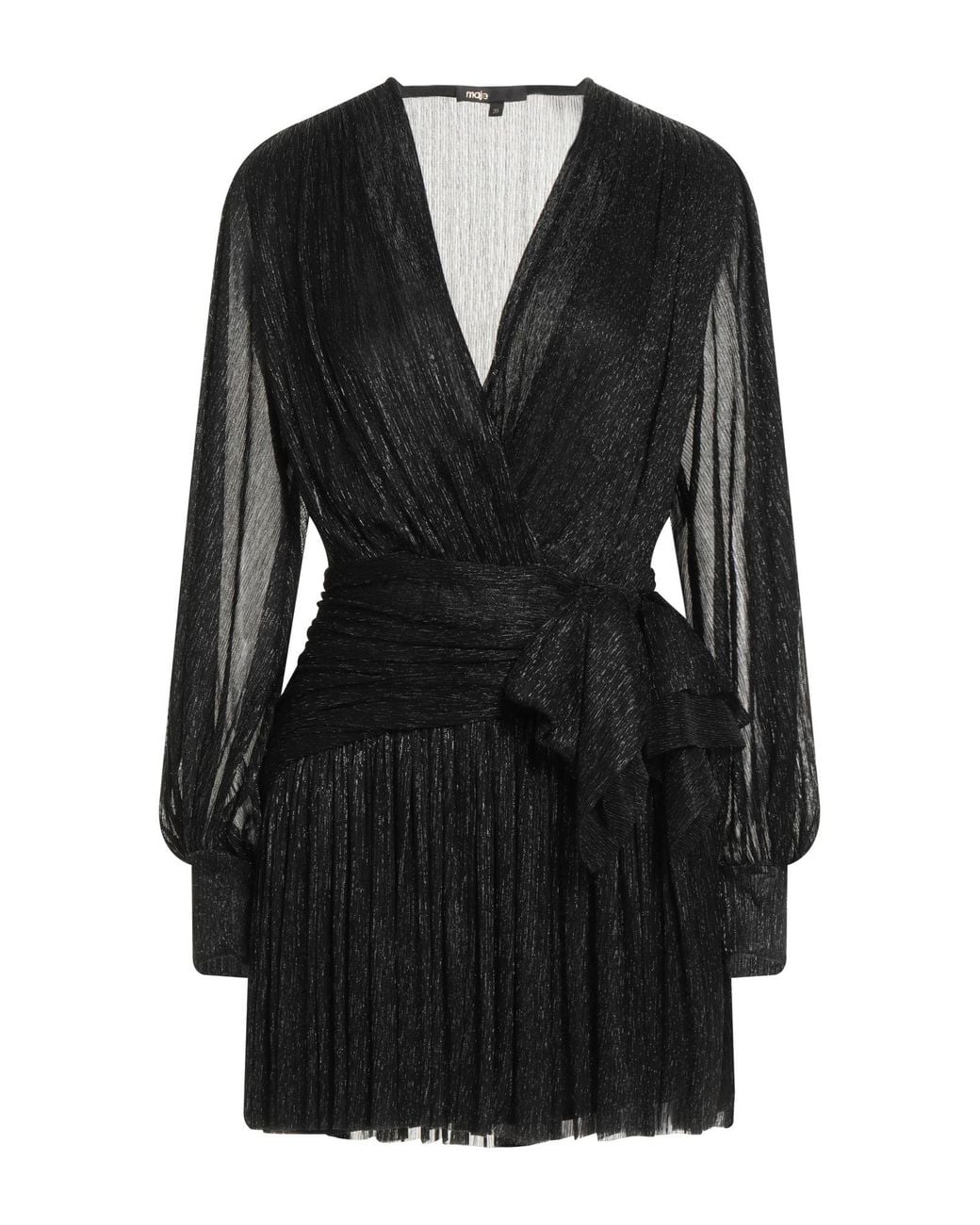 Maje Black Mini Dress