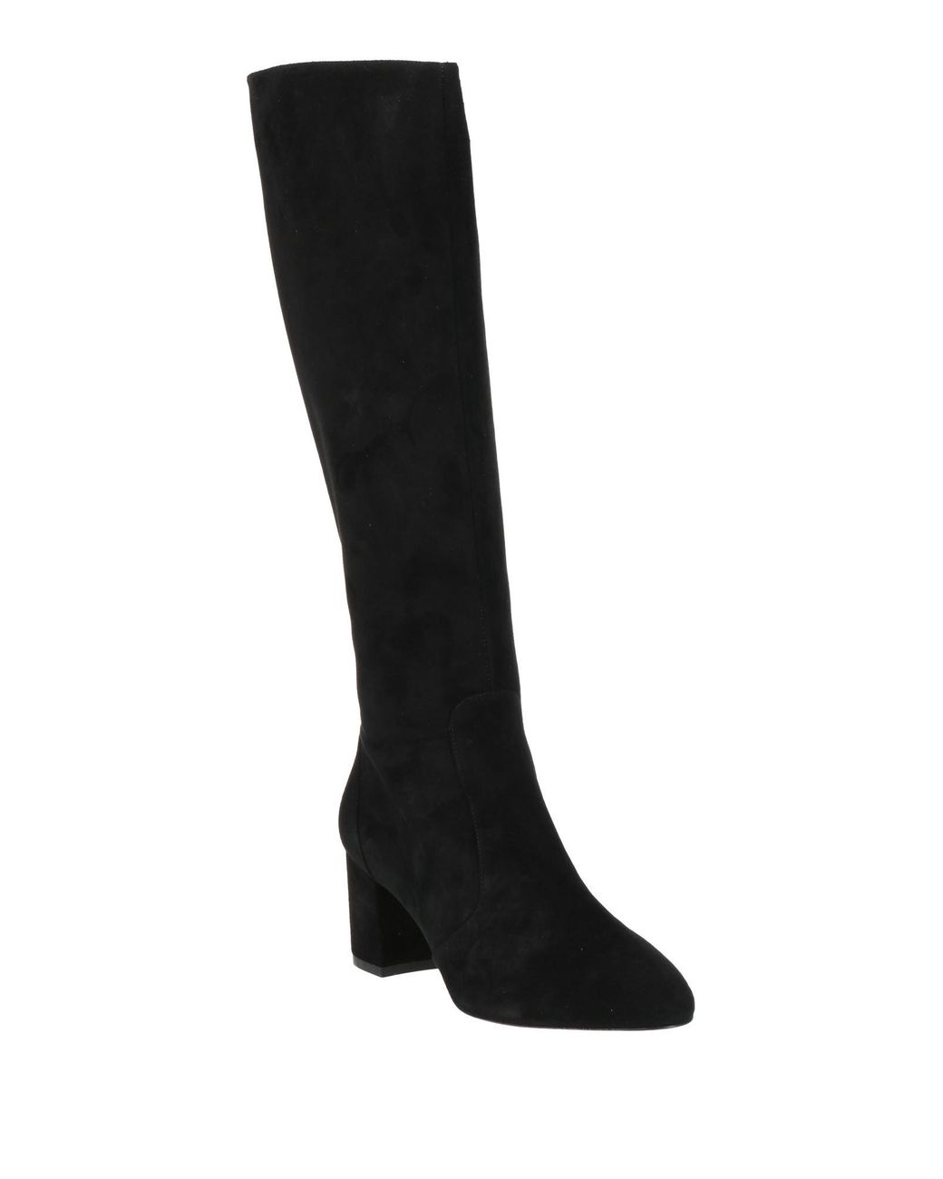 Stuart Weitzman Black Boot Leather