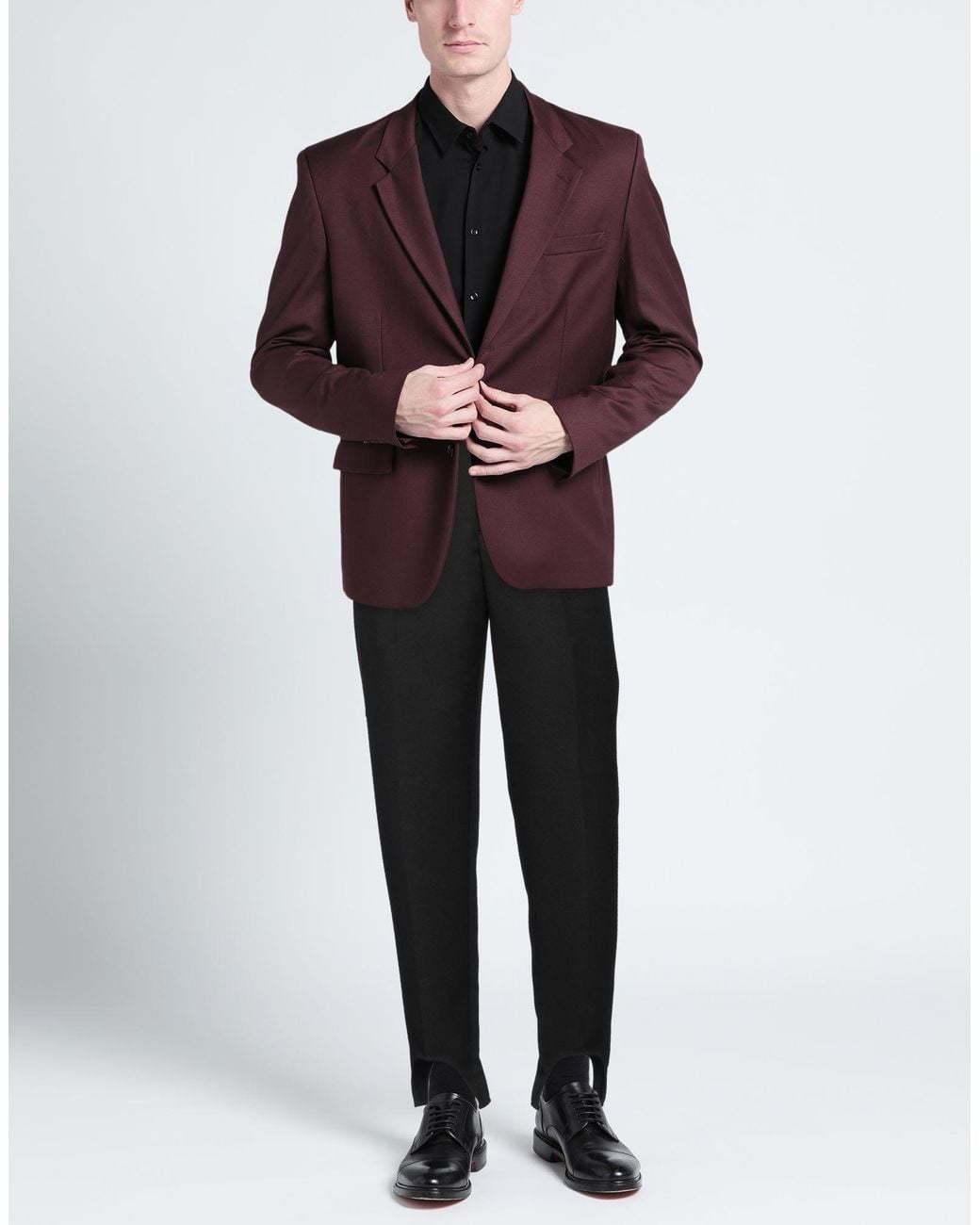 Pantalone di Random Identities in Black da Uomo