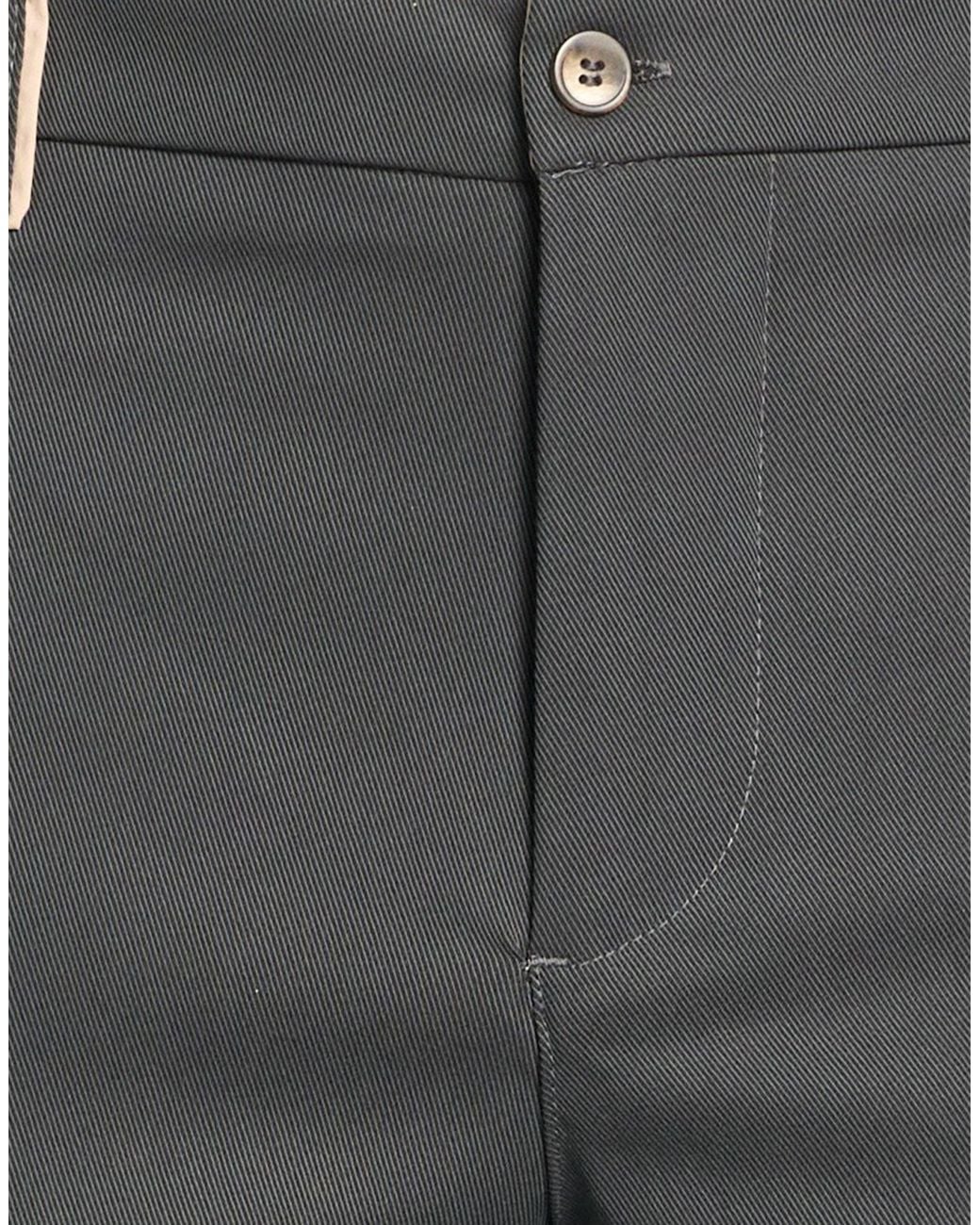 Squad² Gray Pants Cotton, Elastane for men