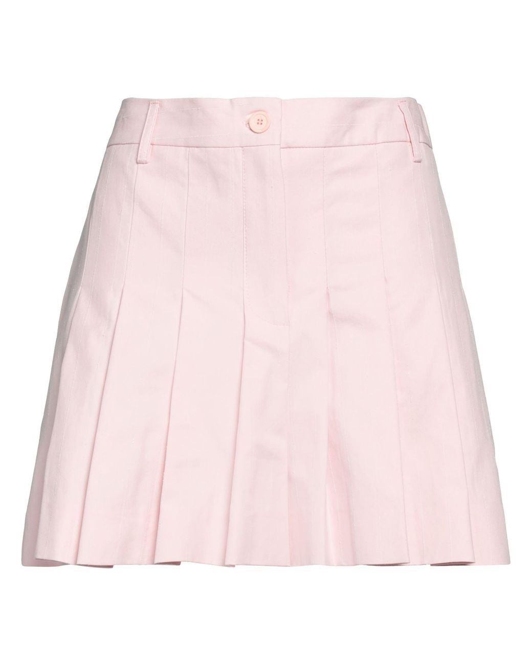 Semicouture Pink Shorts & Bermuda Shorts Cotton, Acetate, Polyester