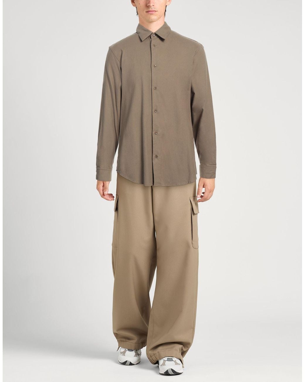 Camicia di Sandro in Brown da Uomo
