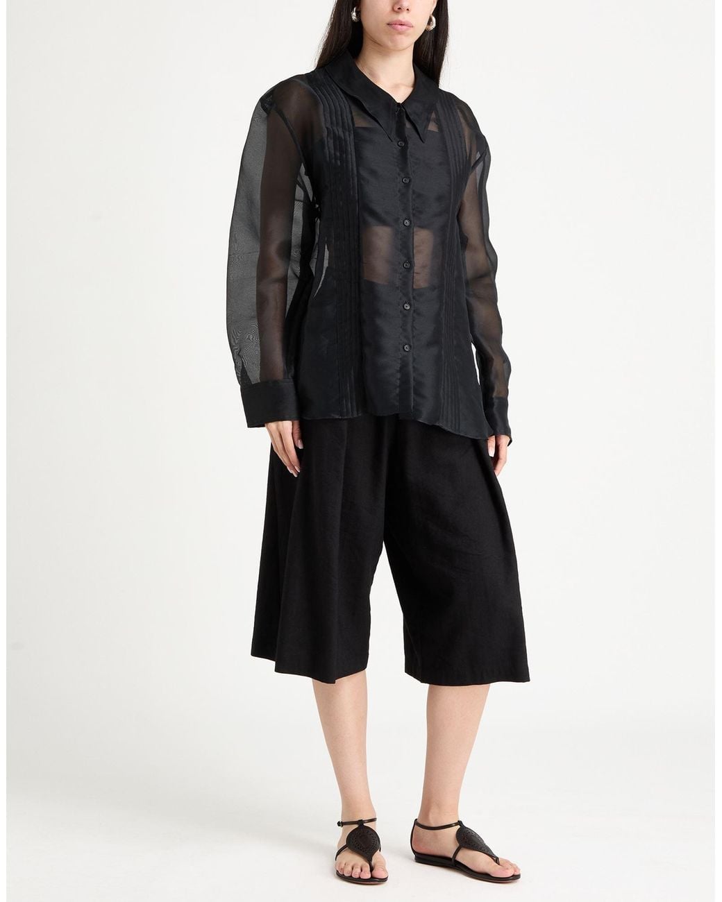 Khaite Black Shirts