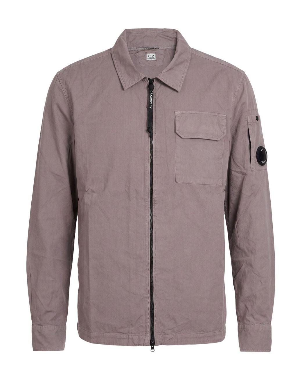 C P Company Brown Mauve Jacket Cotton for men