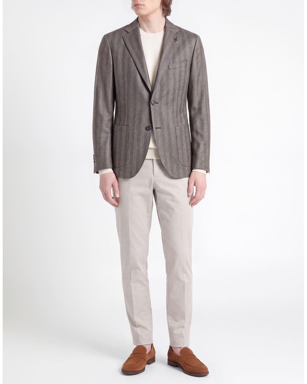 Paoloni Gray Blazer for men
