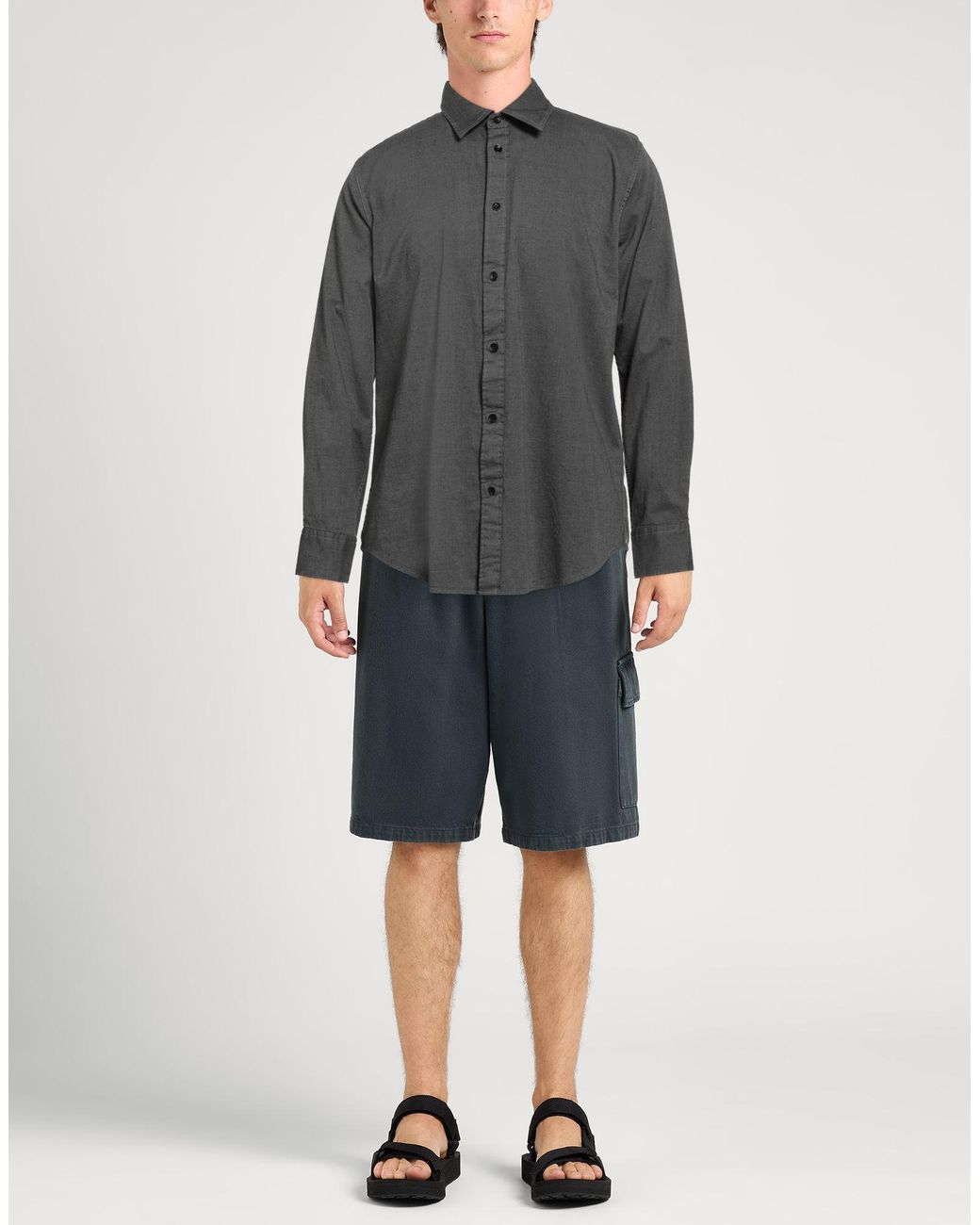 Rag & Bone Hemd in Gray für Herren